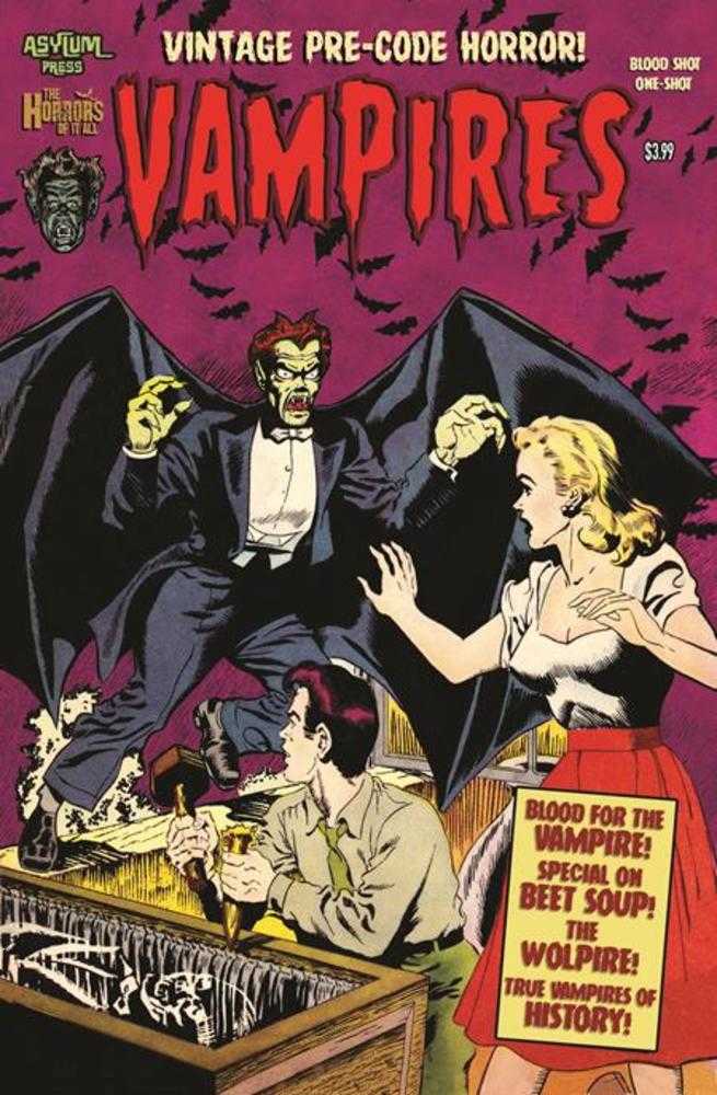 Vampires Blood Shot (One Shot) Cover A Sid Check