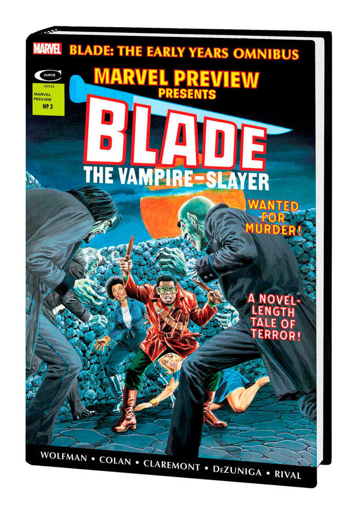 Blade: The Early Years Omnibus Morrow Cover [Direct Market Only]