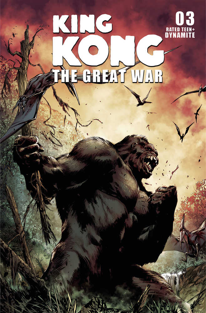 Kong Great War #3 Cover B Guice