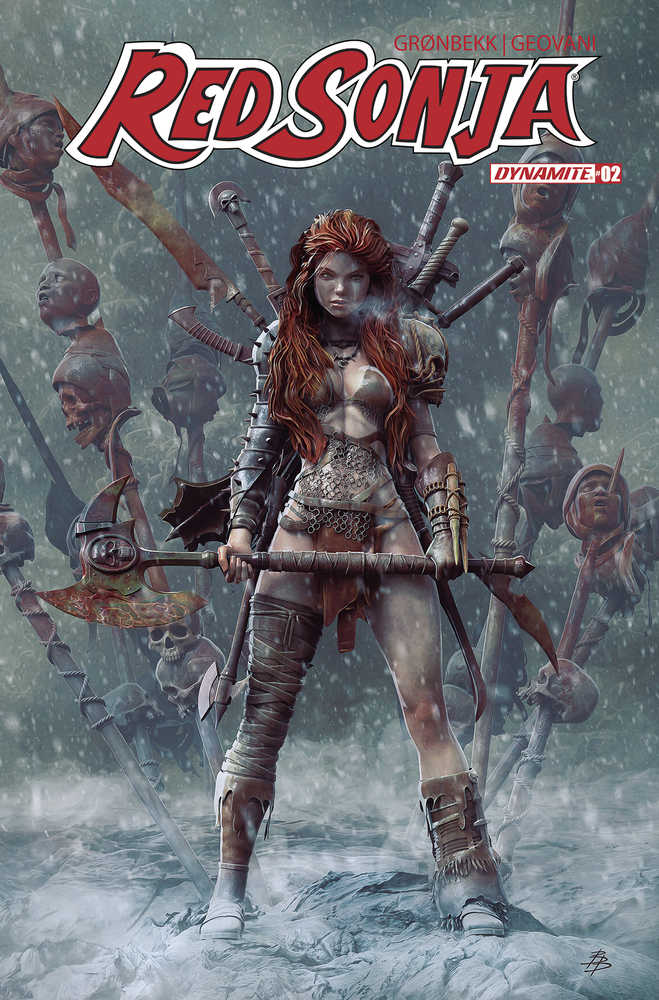 Red Sonja 2023 #2 Cover C Barends