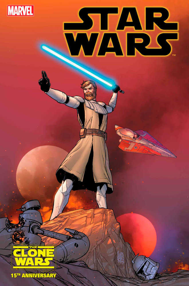 Star Wars #37 Giuseppe Camuncoli Obi-Wan Star Wars: Clone Wars 15th Anniversary Variant [Dd]