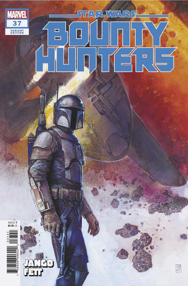 Star Wars: Bounty Hunters #37 Alex Maleev Jango Fett Variant [Dd]