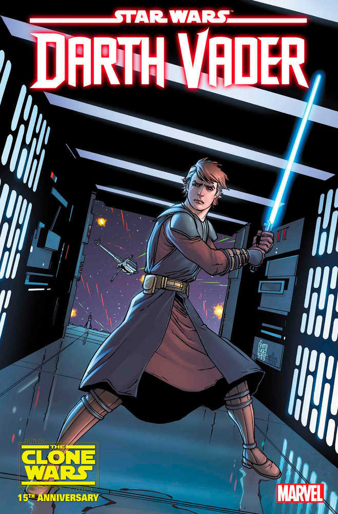 Star Wars: Darth Vader #37 Giuseppe Camuncoli Anakin Skywalker Star Wars: Clone Wars 15th Anniversary Variant [Dd]