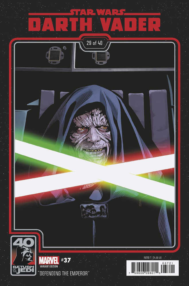 Star Wars: Darth Vader #37 Chris Sprouse Return Of The Jedi 40th Anniversary Variant [Dd]