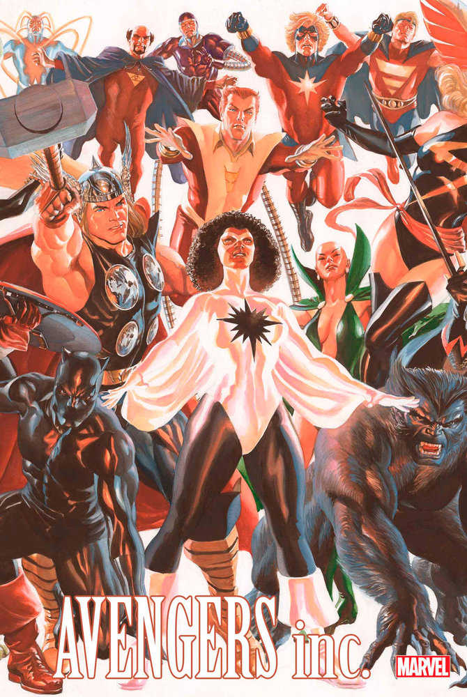 Avengers Inc. #1 Alex Ross Connecting Avengers Variant Part C