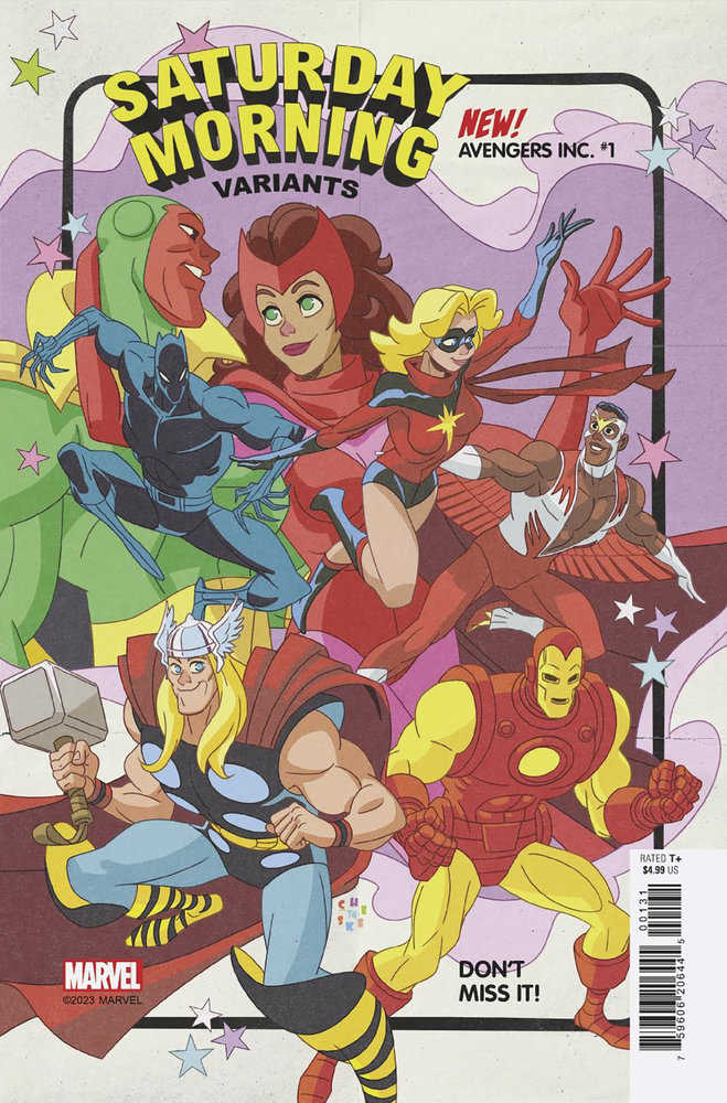 Avengers Inc. #1 Sean Galloway Saturday Morning Variant