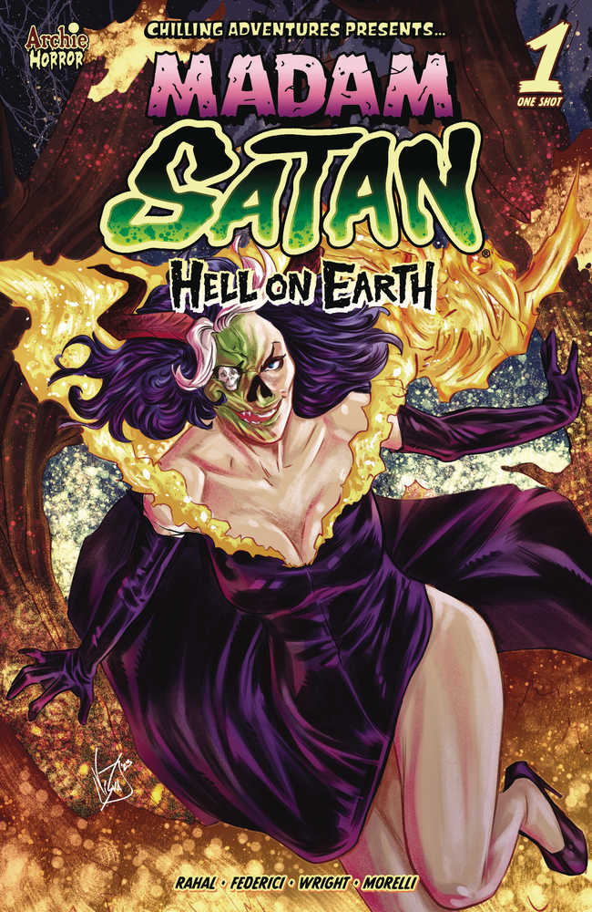 Chilling Adventure Madam Satan Hell On Earth Cover A Federici (Mature)