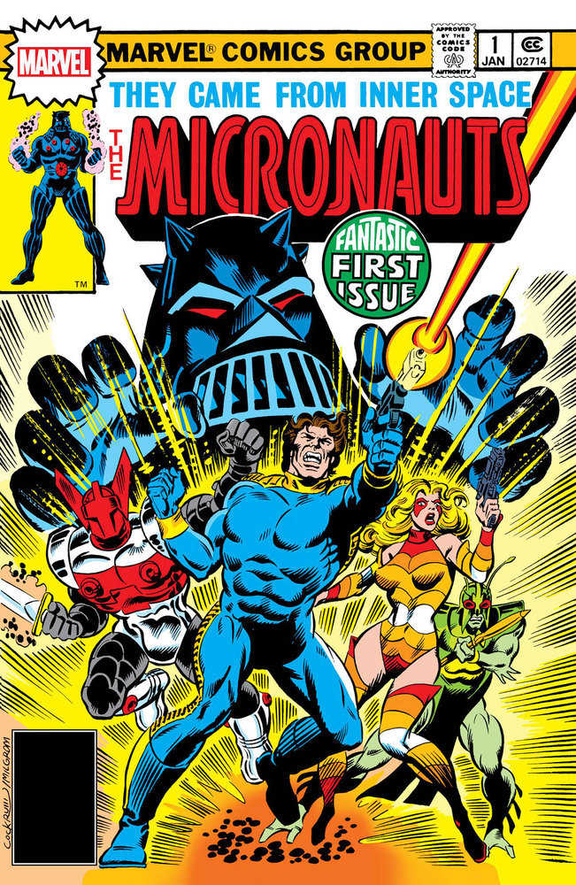 Micronauts #1 Facsimile Edition Foil Variant