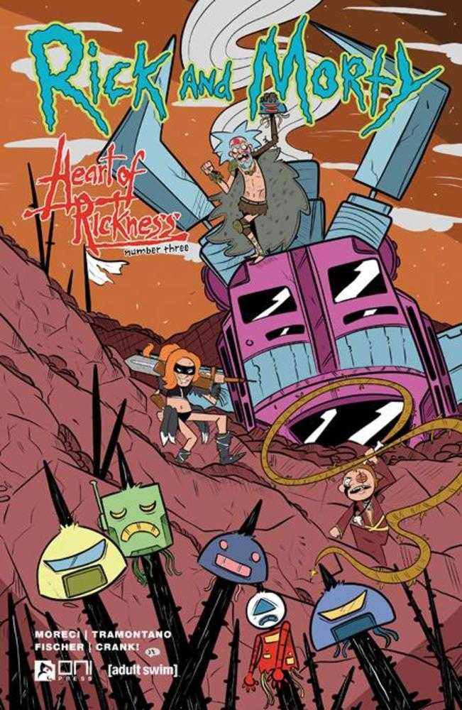 Rick And Morty Heart Of Rickness #3 (Of 4) Cover B Lane Lloyd Variant (Mature)