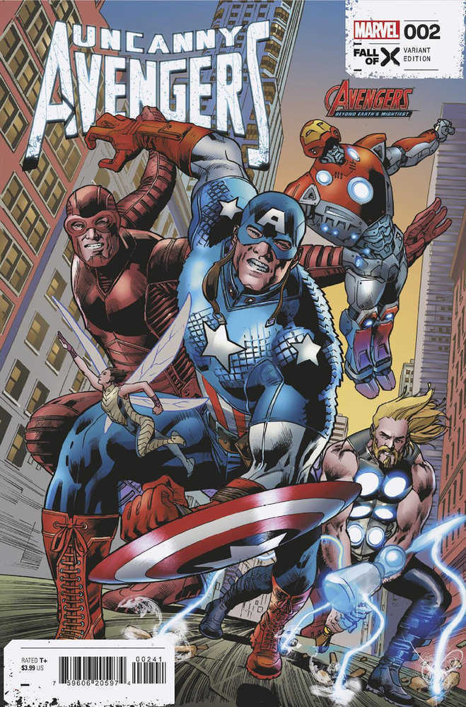 Uncanny Avengers #2 Bryan Hitch Avengers 60th Variant [Fall]