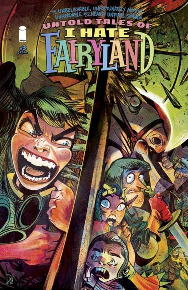 Unbelievable Unfortunately Mostly Unreadable And Nearly Unpublishable Untold Tales Of I Hate Fairyland #3 (Of 5) Mike Del Mundo