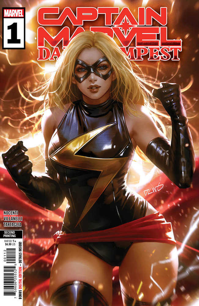 Captain Marvel: Dark Tempest #1 Derrick Chew 2nd Print Variant