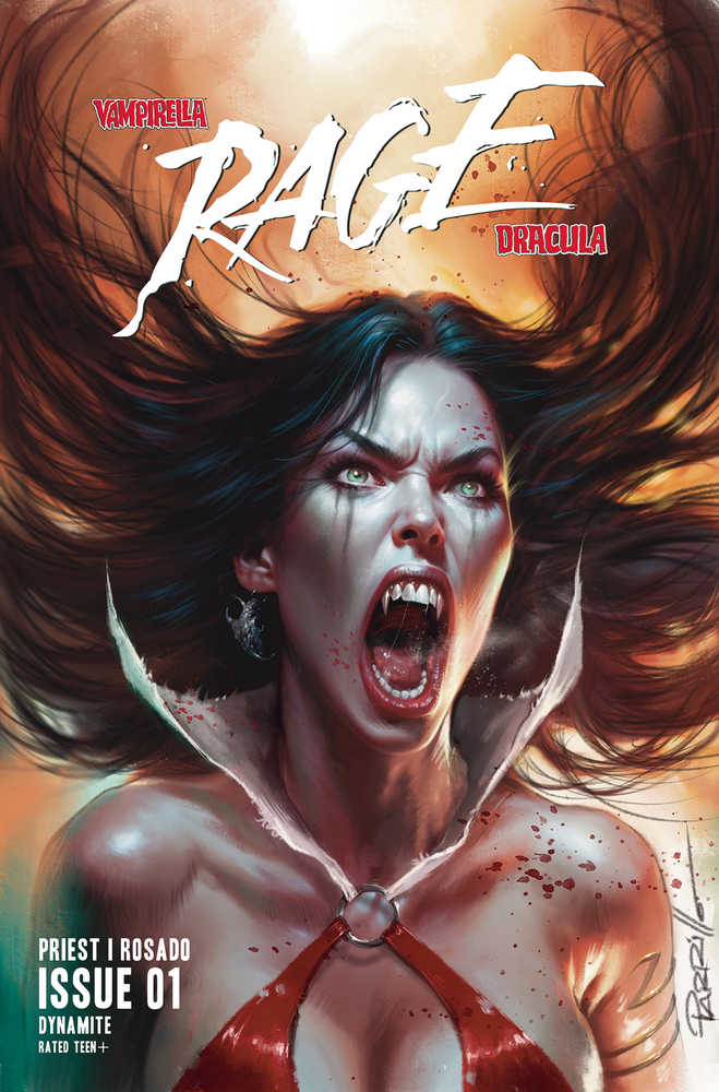 Vampirella Dracula Rage #1 Cover V Foc Foil Parrillo