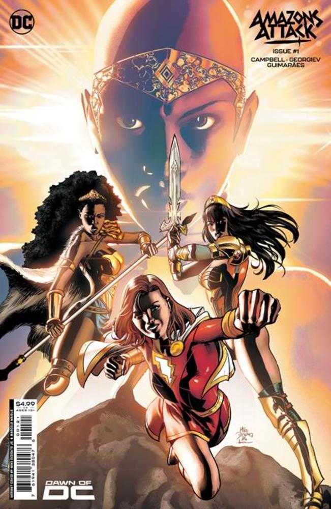 Amazons Attack #1 Cover B Mike Deodato Jr Card Stock Variant