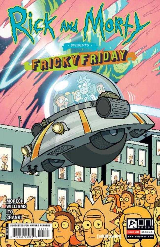 Rick And Morty Presents Fricky Friday #1 Cover A Jarrett Williams (Mature)