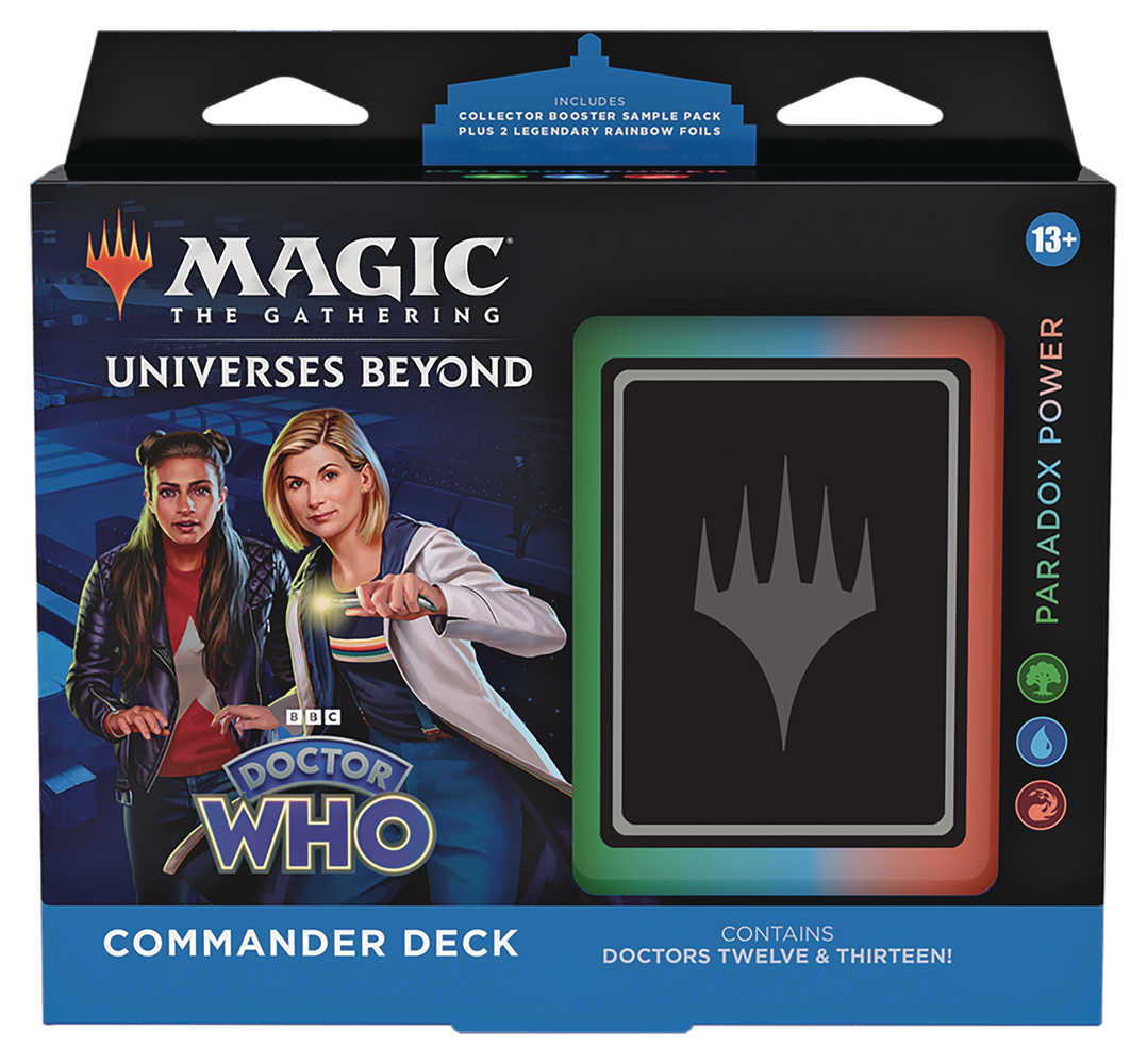 Magic The Gathering Collectible Card Game Doctor Who Paradox Power Commander Deck