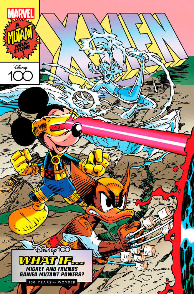 Amazing Spider-Man #39 Vitale Mangiatordi Disney100 X-Men Variant [Gw]