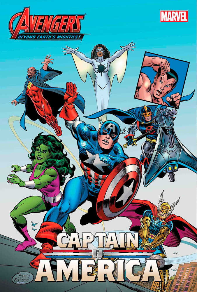 Captain America #3 Ron Frenz Avengers 60th Variant