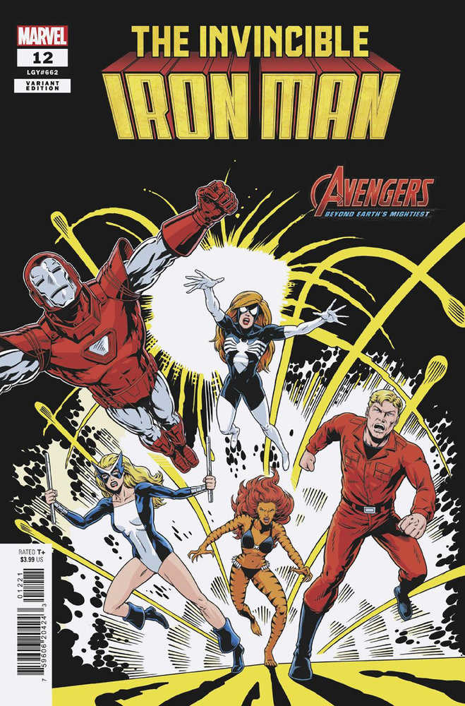 Invincible Iron Man #12 John Tyler Christopher Avengers 60th Variant [Fall]