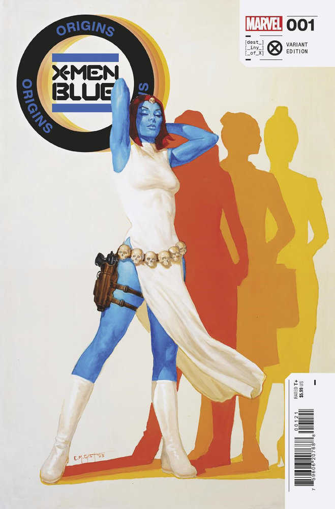 X-Men Blue: Origins #1 E.M. Gist Mystique Variant