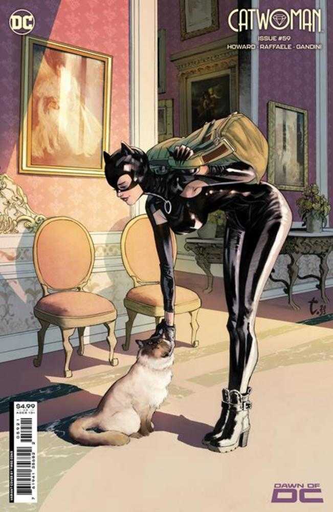 Catwoman #59 Cover B Tirso Cons Card Stock Variant