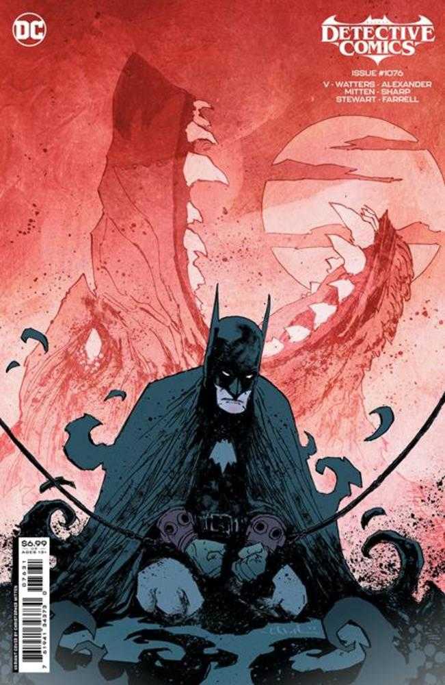 Detective Comics #1076 Cover C Christopher Mitten Card Stock Variant