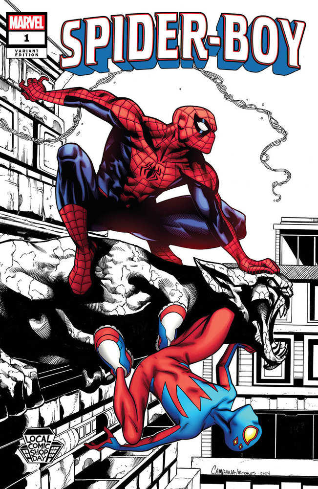 Spider-Boy 1 Chris Campana Local Comic Shop Day Variant