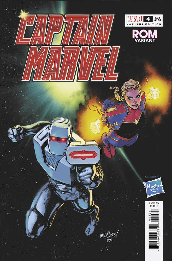 Captain Marvel #4 David Marquez Rom Variant