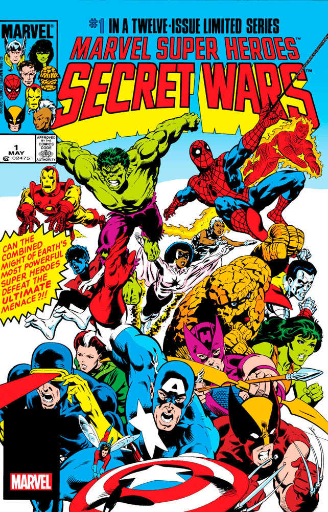 Marvel Super Heroes Secret Wars #1 Facsimile Edition