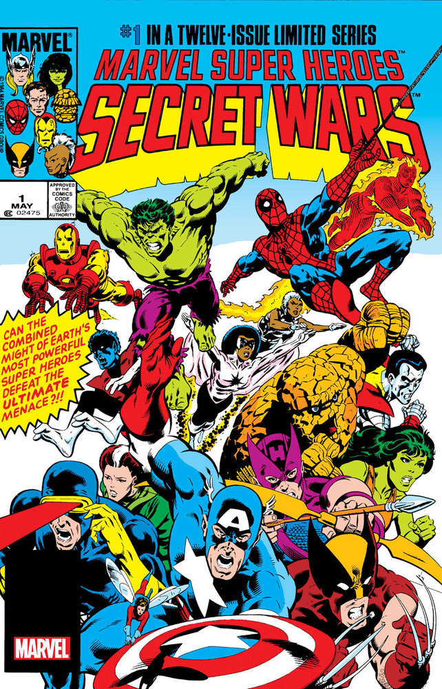 Marvel Super Heroes Secret Wars #1 Facsimile Edition Foil Variant