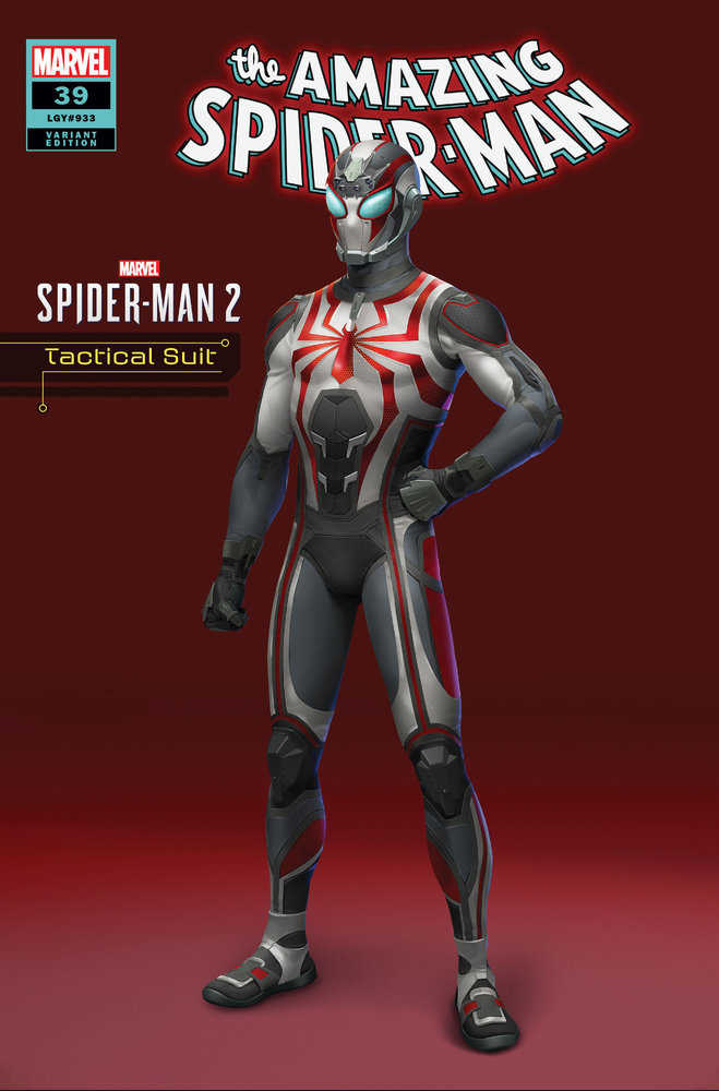 Amazing Spider-Man #39 Tactical Suit Marvel'S Spider-Man 2 Variant [Gw]