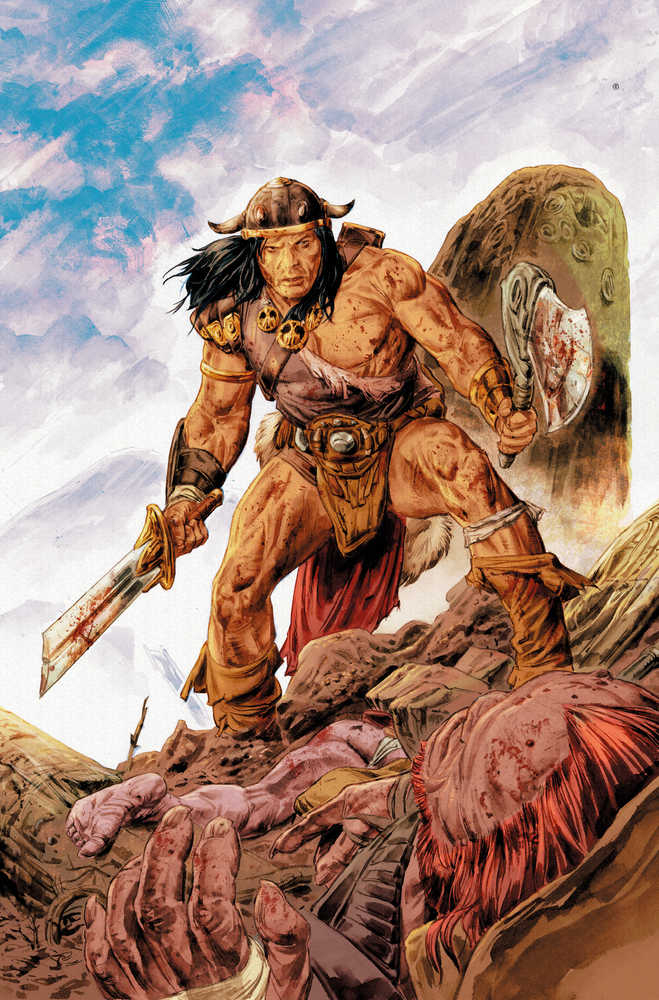 Conan the Barbarian #3 3RD Printing Braithwaite Virgin (Mature)