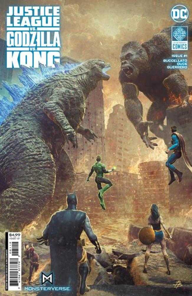 Justice League vs Godzilla vs Kong #1 2nd Print
