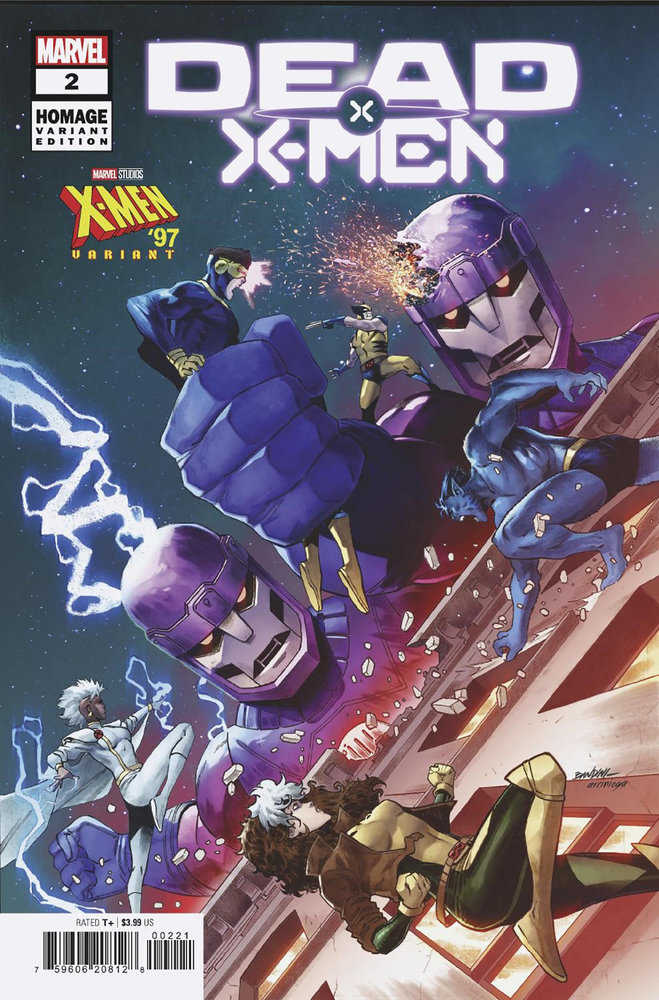 Dead X-Men #2 Michele Bandini X-Men 97 Homage Variant [Fhx]