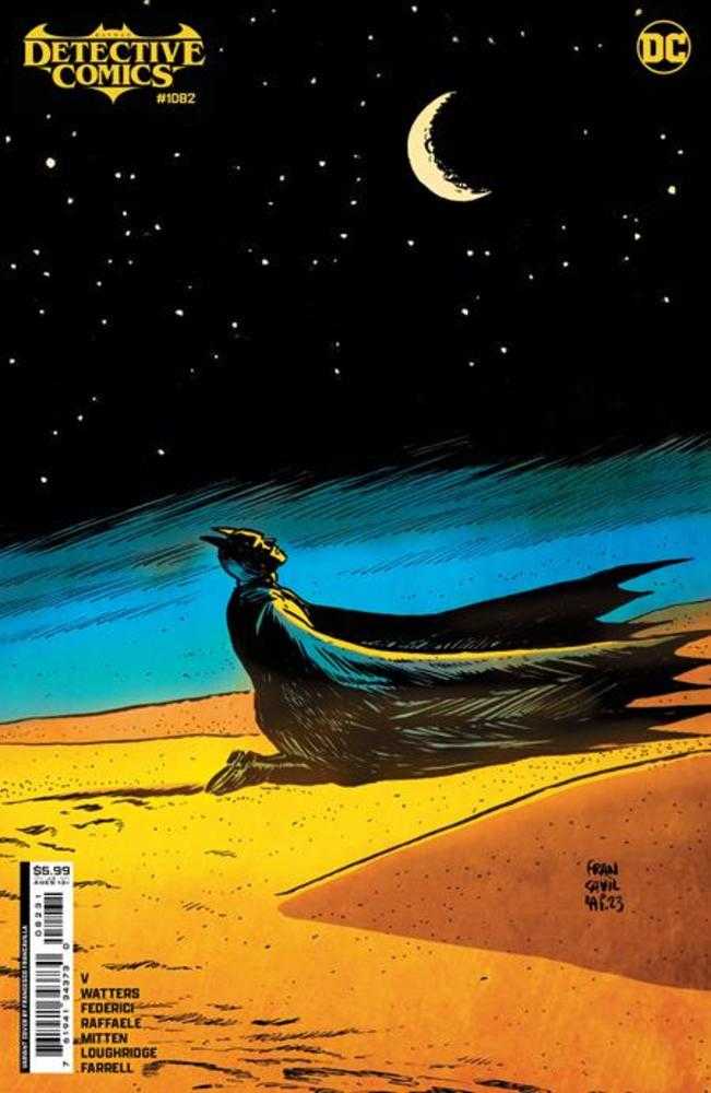 Detective Comics #1082 Cover C Francesco Francavilla Card Stock Variant