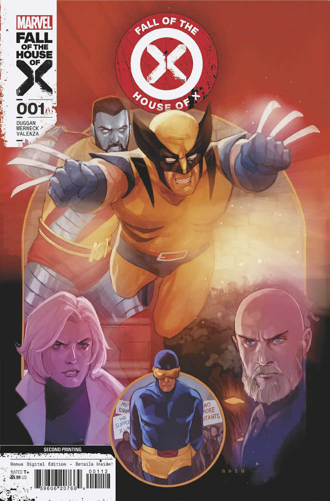 Fall Of The House Of X #1 2nd Print Phil Noto Variant