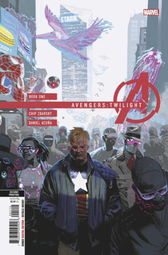 Avengers Twilight #1 2nd Print Daniel Acuna Variant