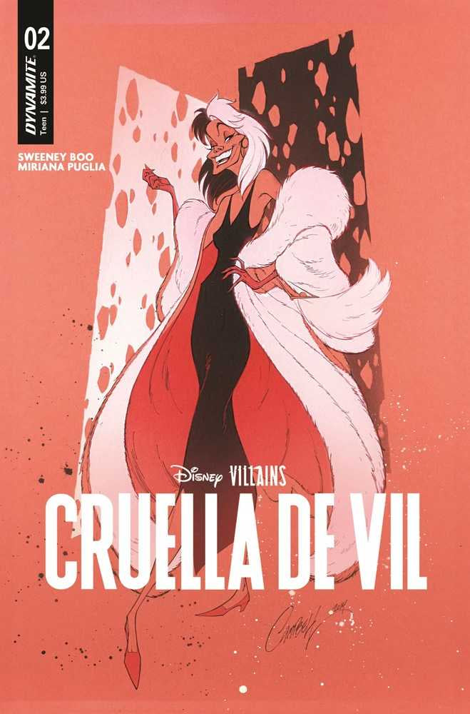 Disney Villains Cruella De Vil #2 Cover I Foc Campbell Origina