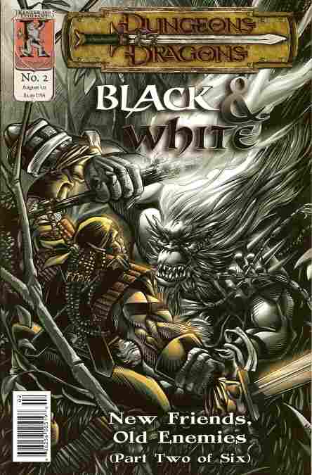 DUNGEONS AND DRAGONS BLACK AND WHITE #2