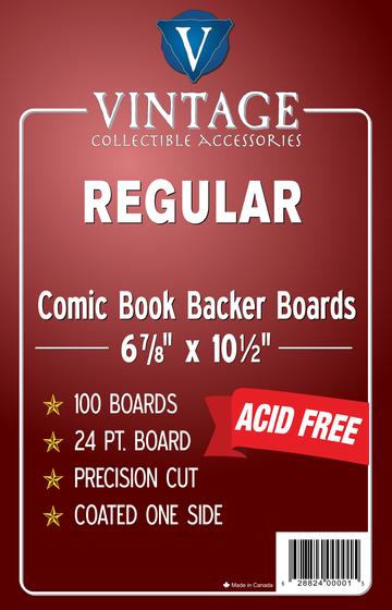 SUPPLIES VINTAGE REGULAR SIZEBACKER BOARDS 24 PT.
