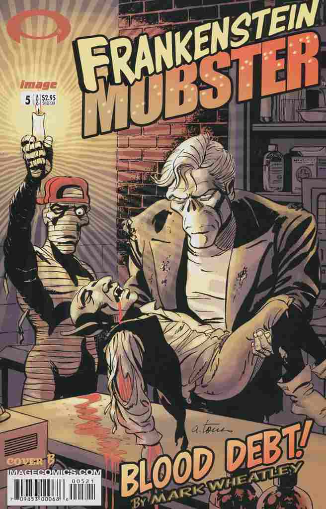 FRANKENSTEIN MOBSTER COVER B #5