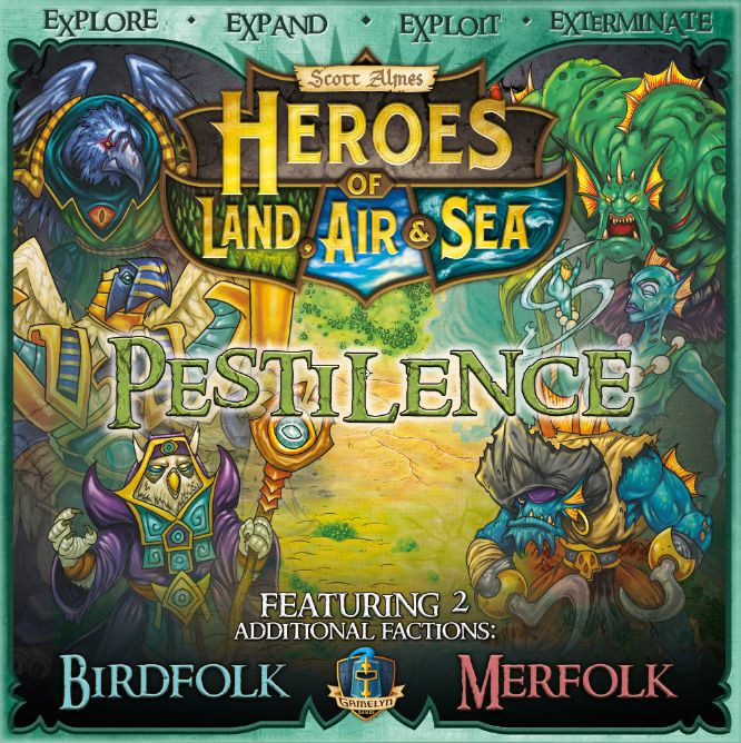 HEROES OF LAND AIR AND SEA PESTILENCE 7TH PLAYER EXPANSION