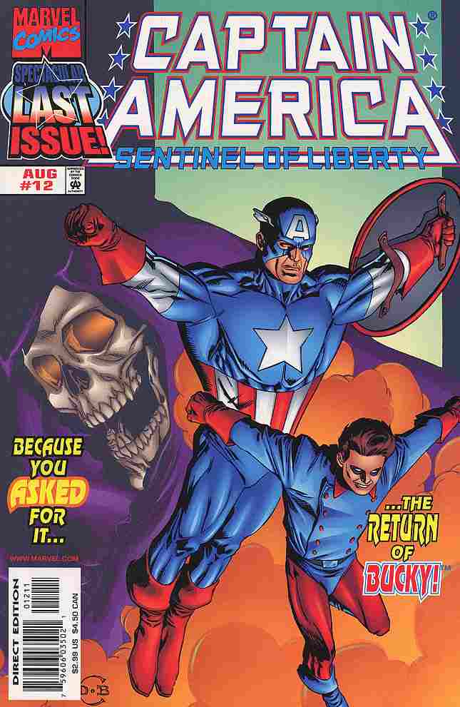 CAPTAIN AMERICA SENTINEL OF LIBERTY #12