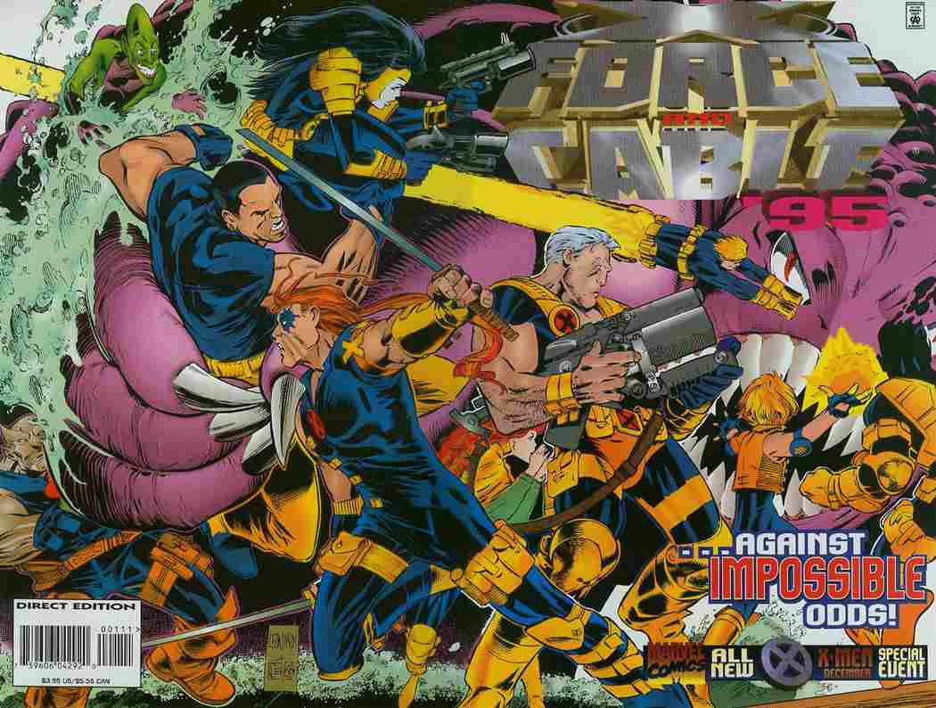 X-FORCE AND CABLE ANNUAL 95