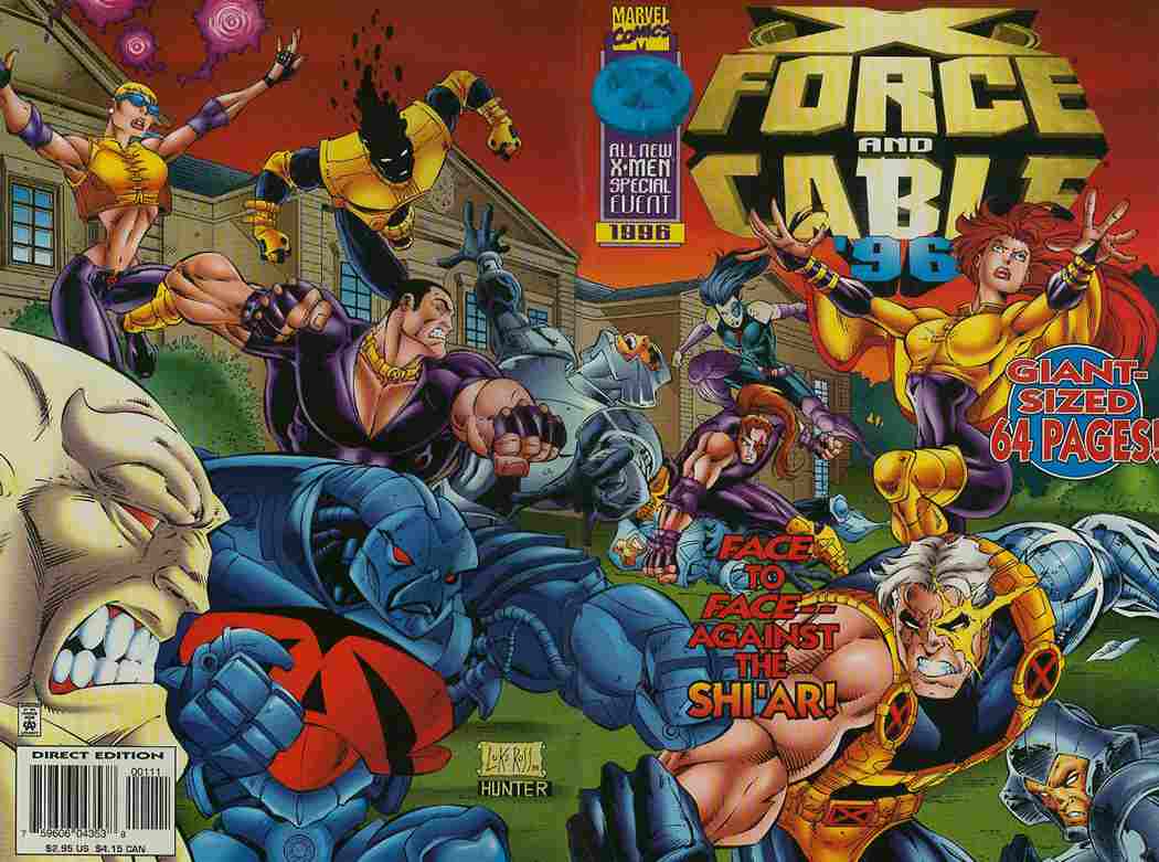 X-FORCE AND CABLE ANNUAL 96