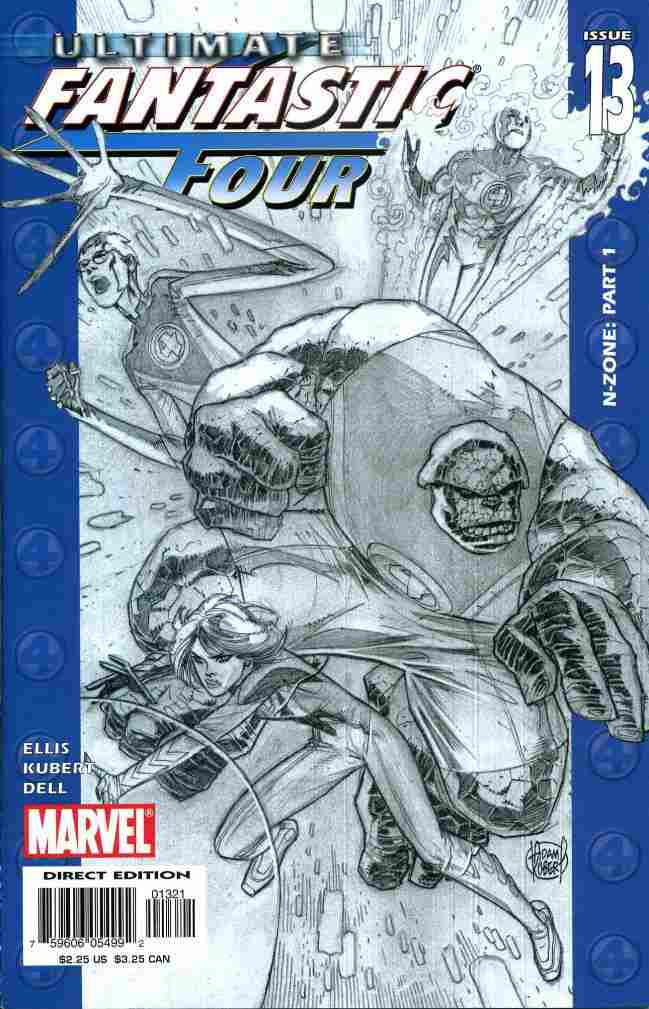 ULTIMATE FANTASTIC FOUR #13 CVR A SKETCH COVER