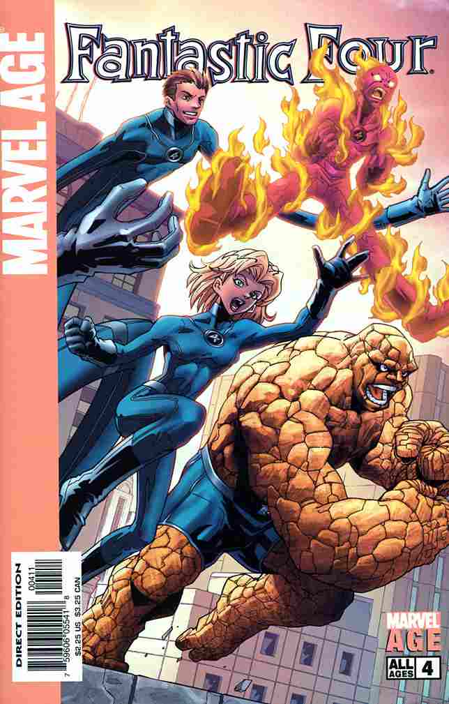 MARVEL AGE FANTASTIC FOUR #4