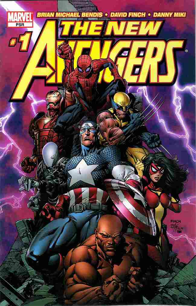 NEW AVENGERS FINCH COVER #1