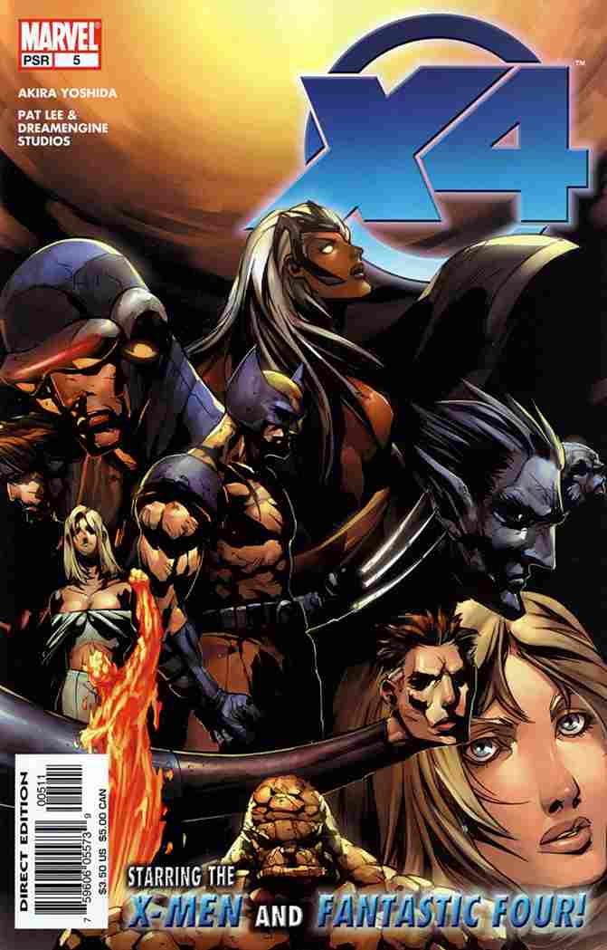 X-MEN FANTASTIC FOUR #5