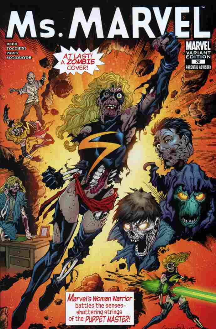 MS MARVEL (2006) #20ZOMBIE VARIANT